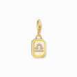 Charm-Anh&auml;nger Sternzeichen Waage mit Steinen vergoldet aus der Charm Club Kollektion im Online Shop von THOMAS SABO